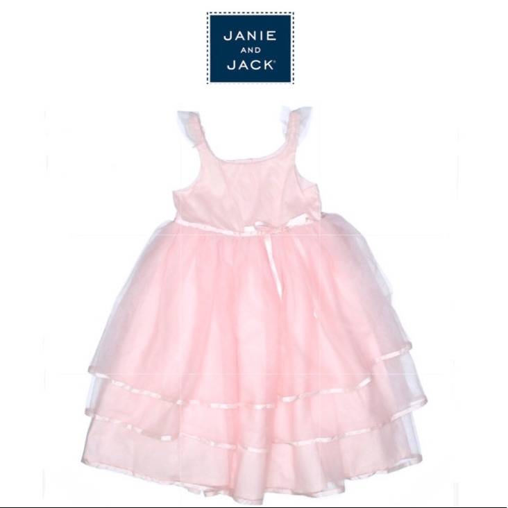 Janie And Jack Special Occasion Pink Dress